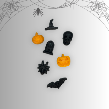 Wax melts Candle Tales σε σχήματα κολοκύθας, κρανίου και νυχτερίδας