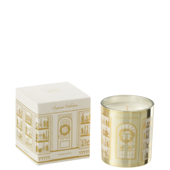 J-Line Κερί Golden Window – άρωμα Ginger Wood