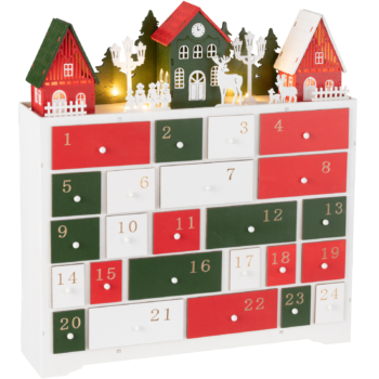Advent Calendar Χριστουγεννιάτικο Χωριό με 24 wax melts