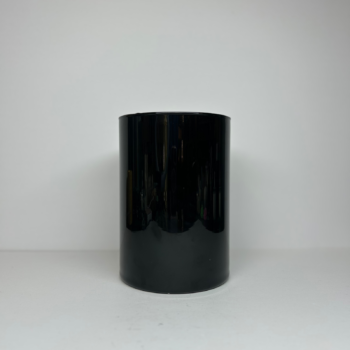 Large Black Candle – πολυτελές κερί σόγιας σε μαύρο γυαλί