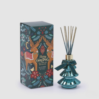 EDG Tree Diffuser Black Forest 170ml σε πράσινη μεταλλική φιάλη