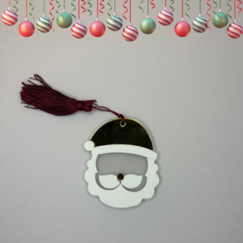 Χριστουγεννιάτικο στολίδι plexiglass Άγιος Βασίλης Candle Tales