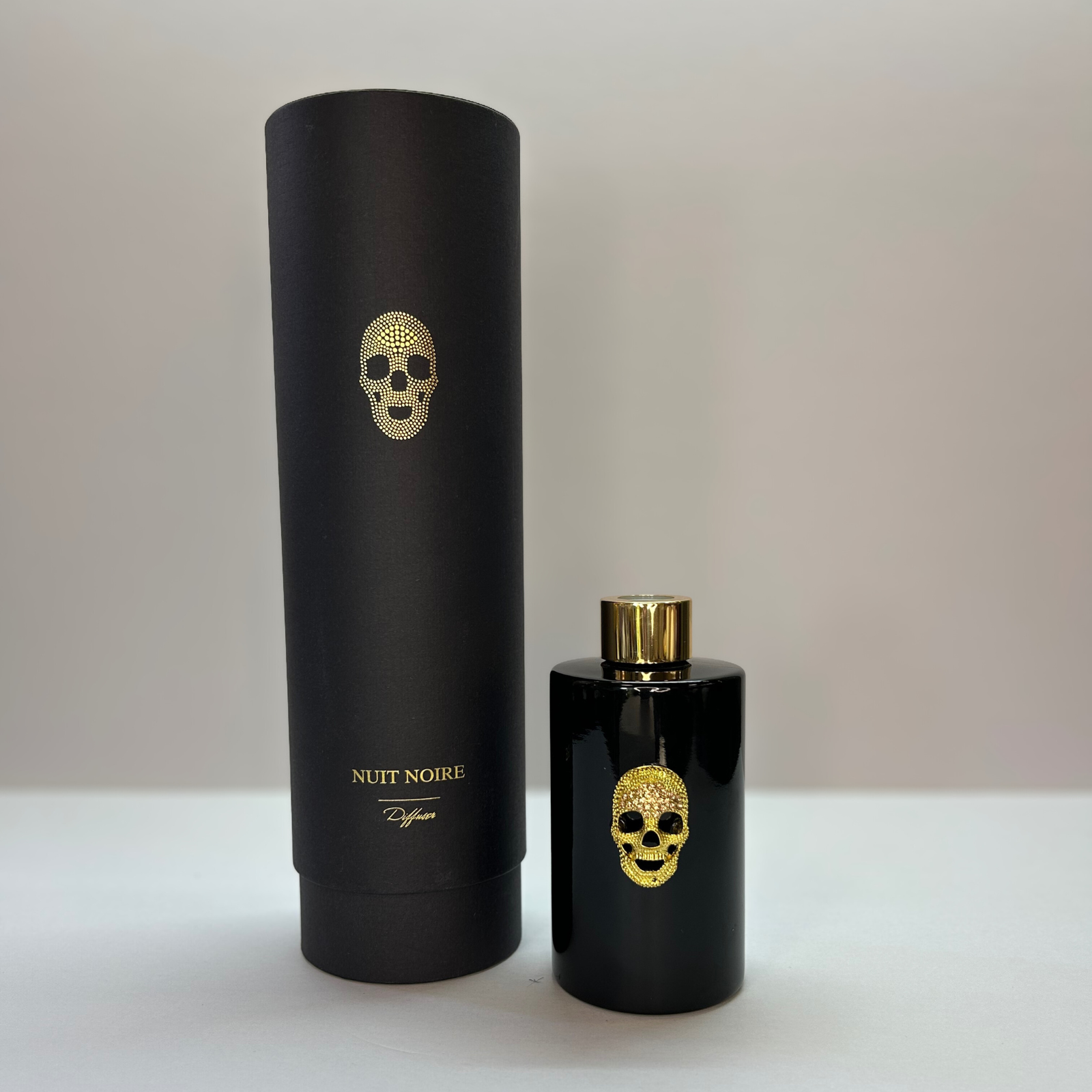 2 Πολυτελής oriental διαχύτης 200ml με χρυσό καπάκι
