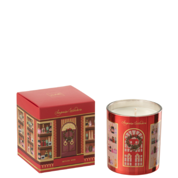 J-Line Κερί Holiday Window – άρωμα Mulled Wine