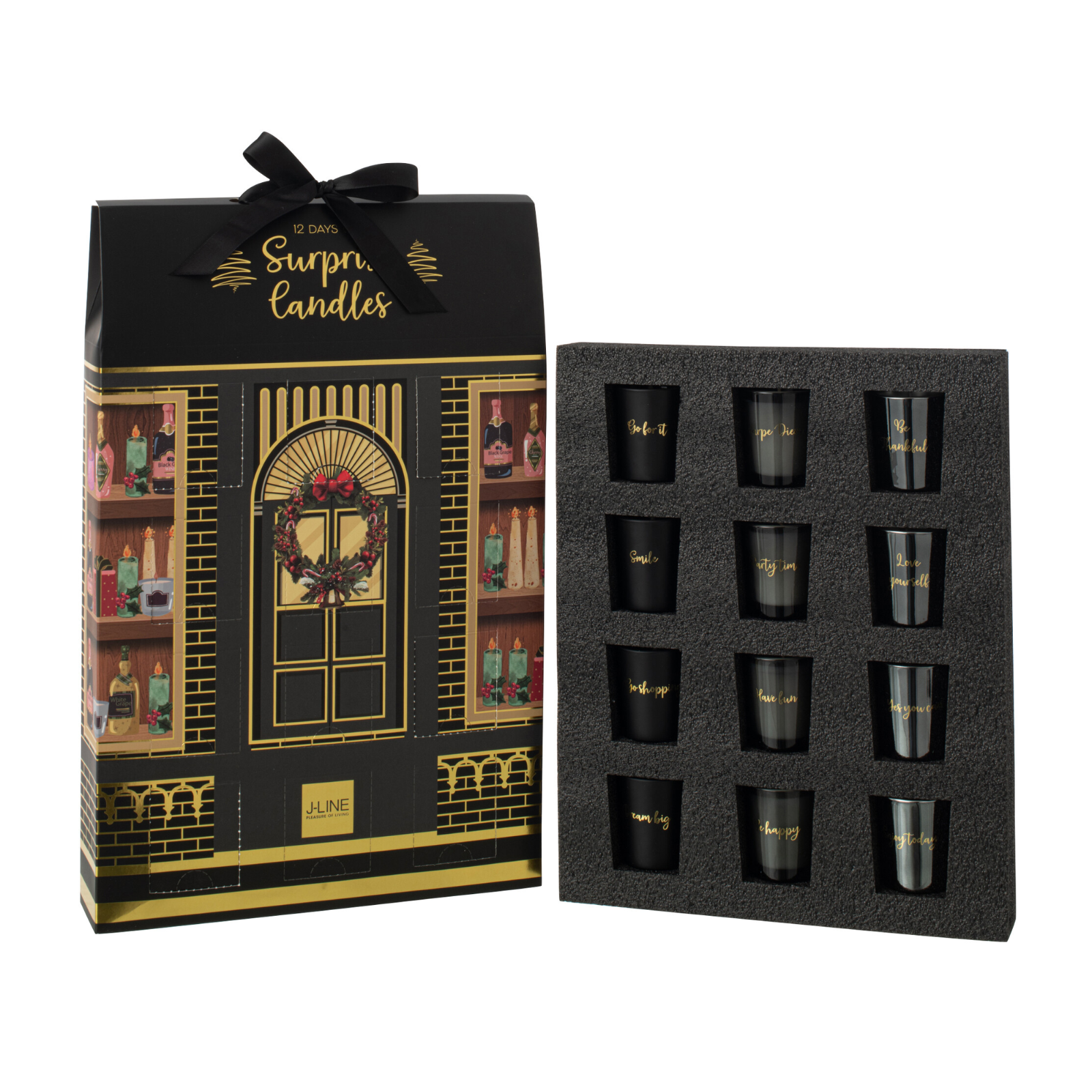 4 luxury advent calendar κεριών χριστουγεννιάτικο δώρο