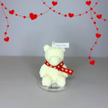 white rose bear